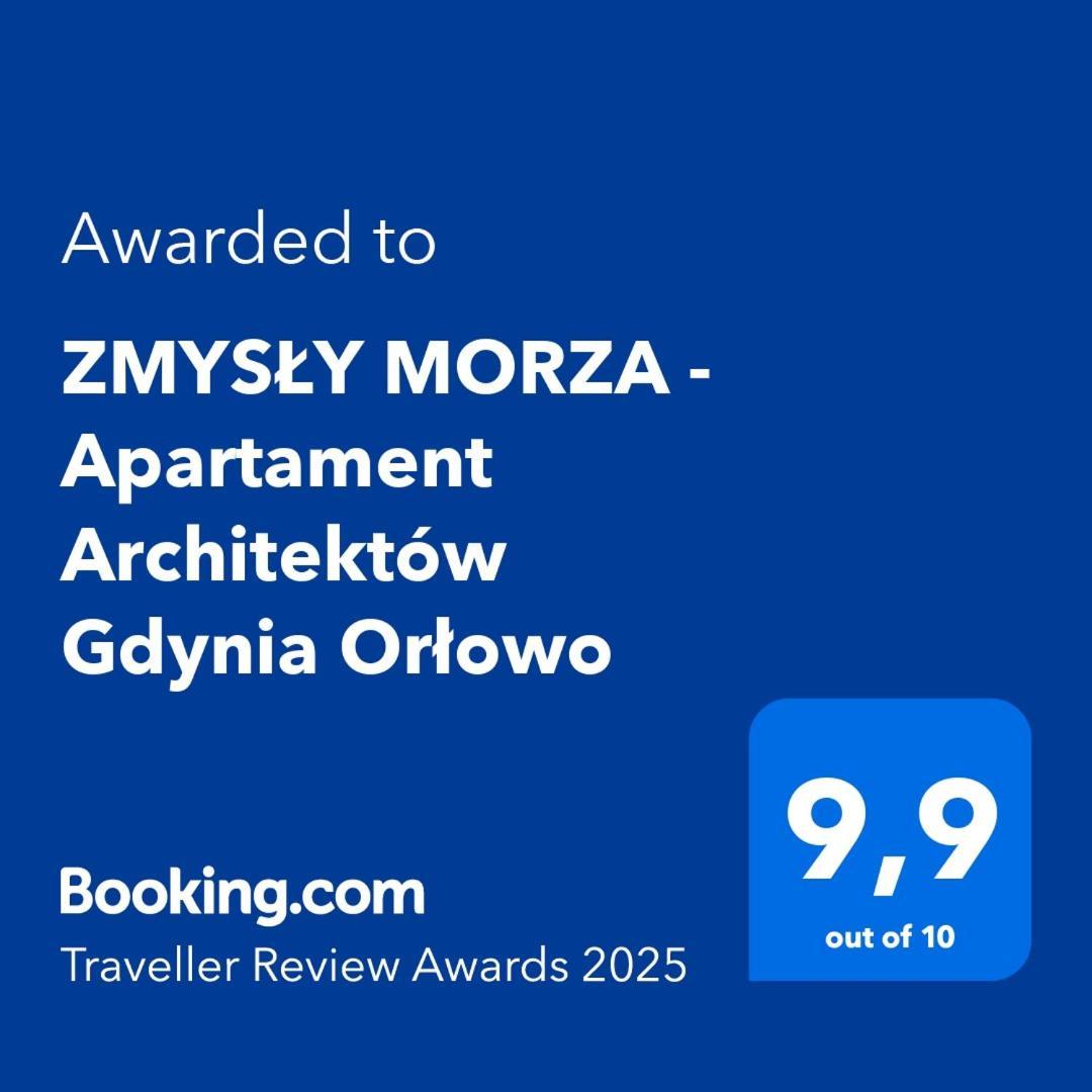 Zmysly Morza - Apartament Architektow Gdynia Orlowo Exterior foto